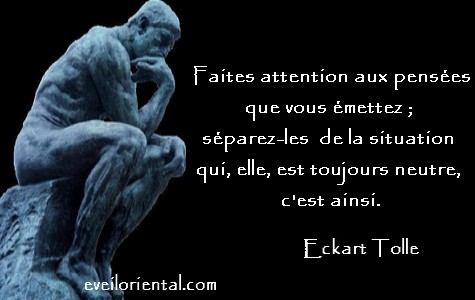 Faites attention à vos pensées