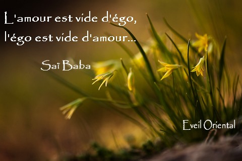 L'amour est vide d'égo