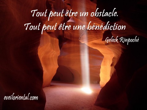 Obstacle ou bénédiction