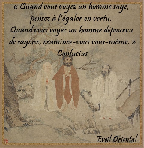 Sakyamuni, Lao Tseu et Confucius